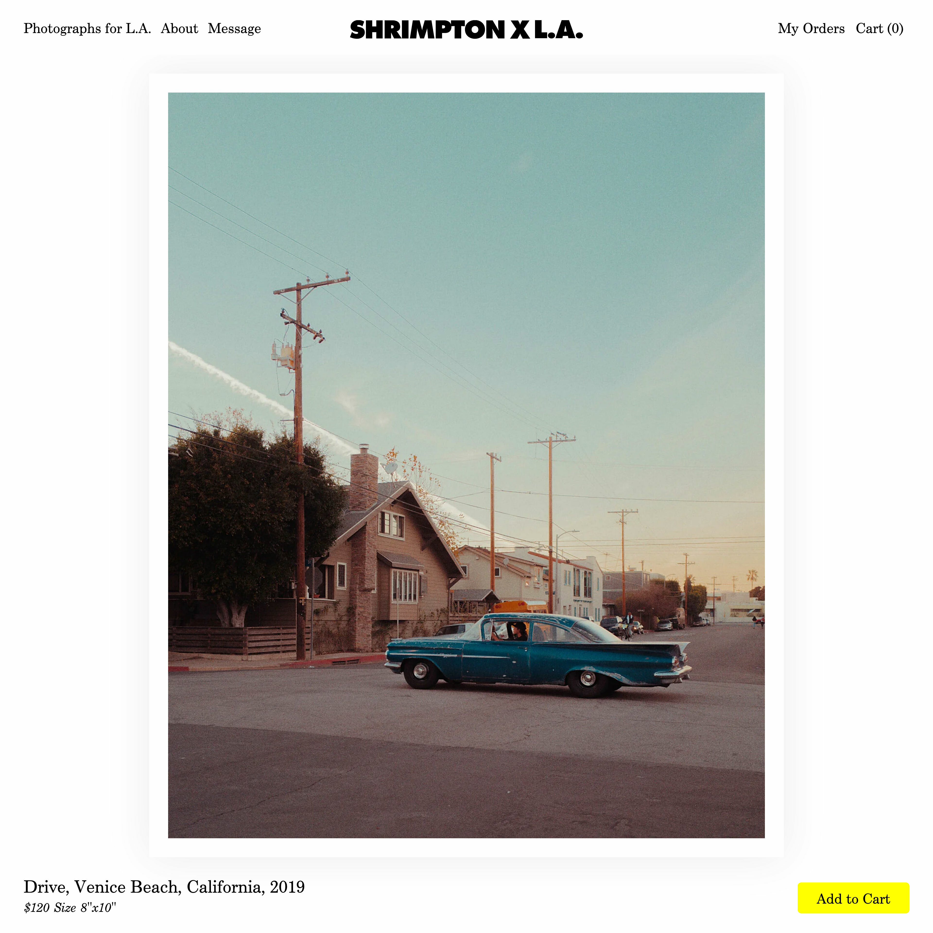 SHRIMPTON X L.A. Los Angeles Fires relief