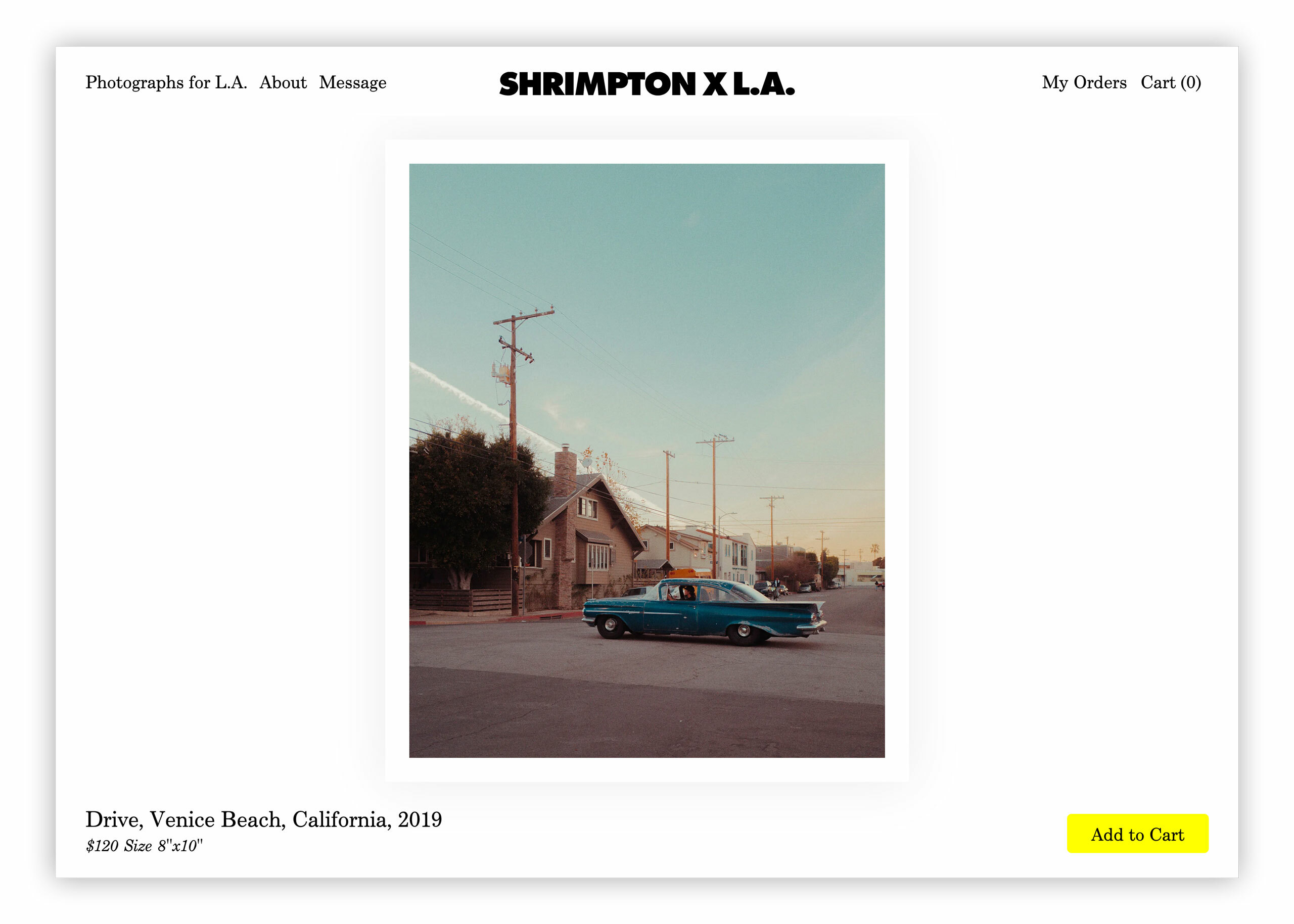 SHRIMPTON X L.A. Los Angeles Fires relief
