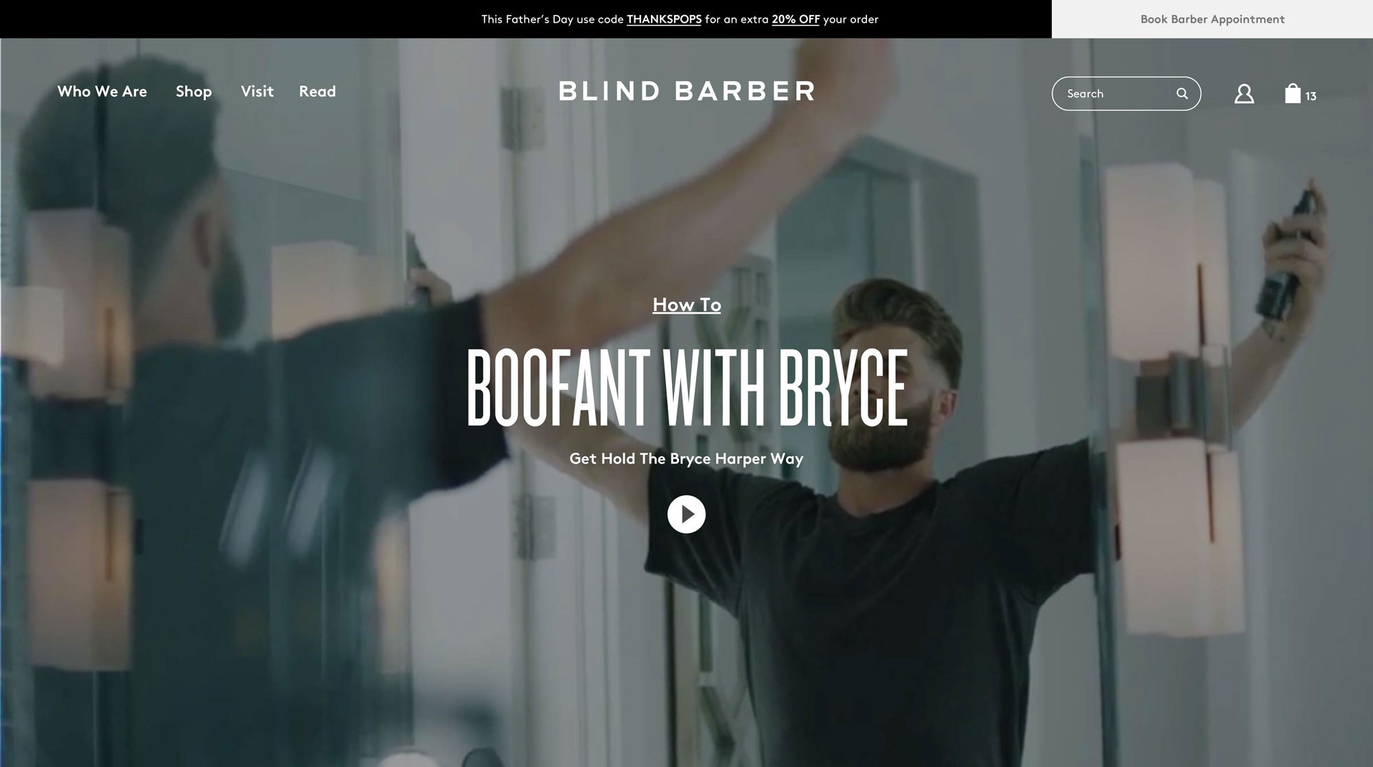 Redesigning BlindBarber.com