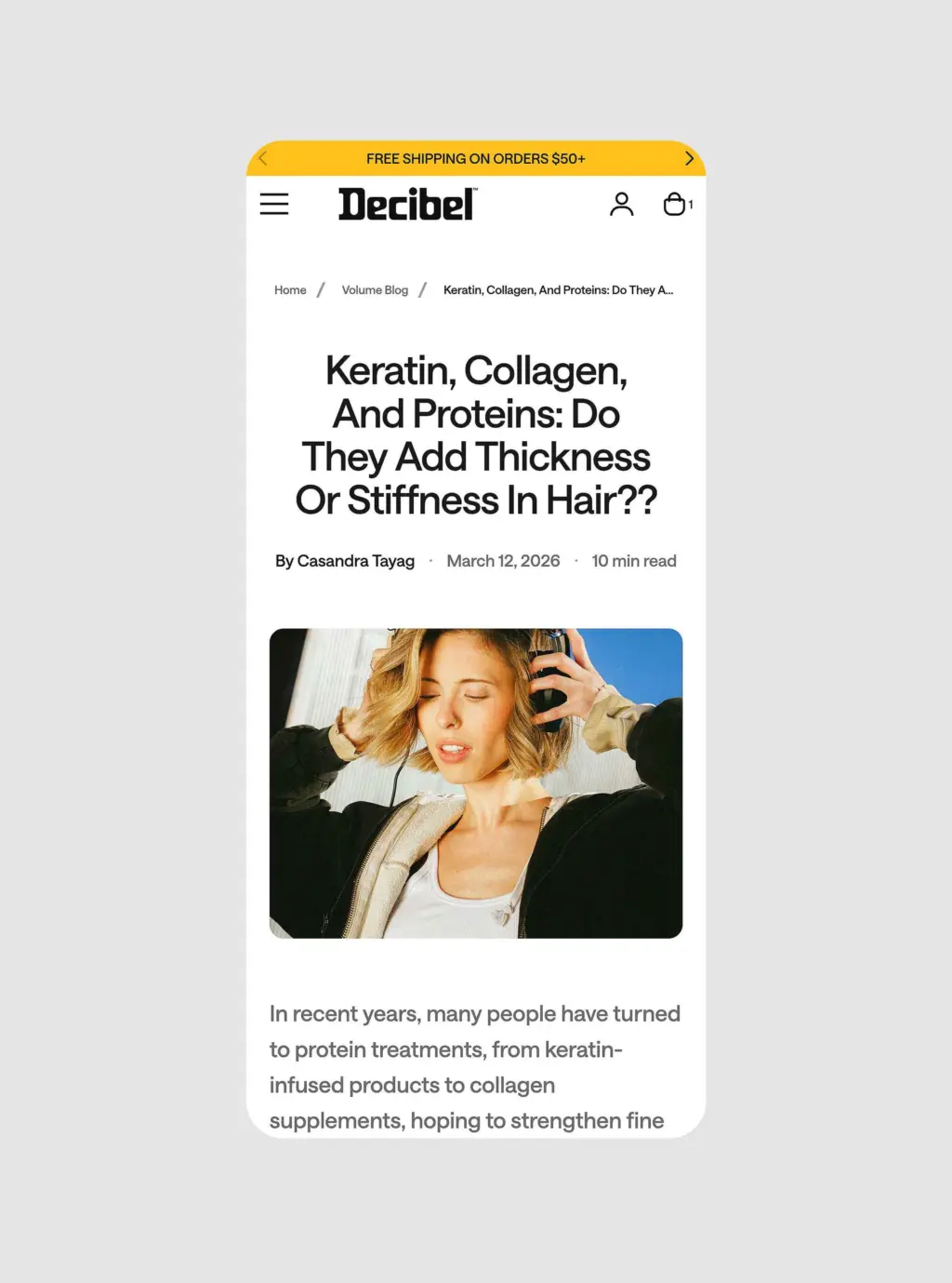 Decibel hair mobile 014