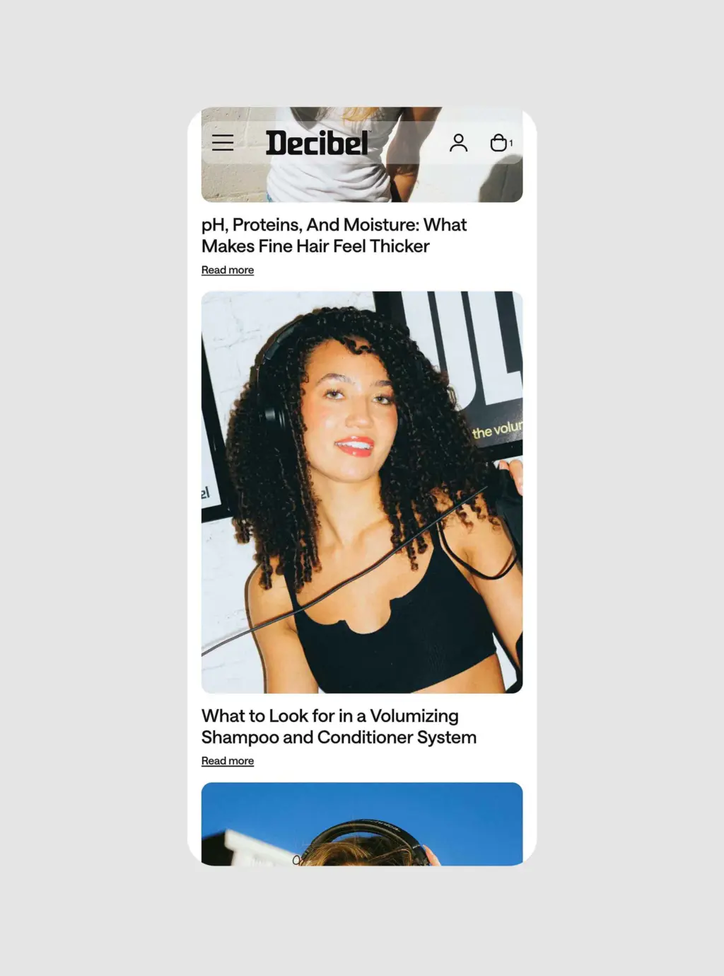 Decibel hair mobile 015
