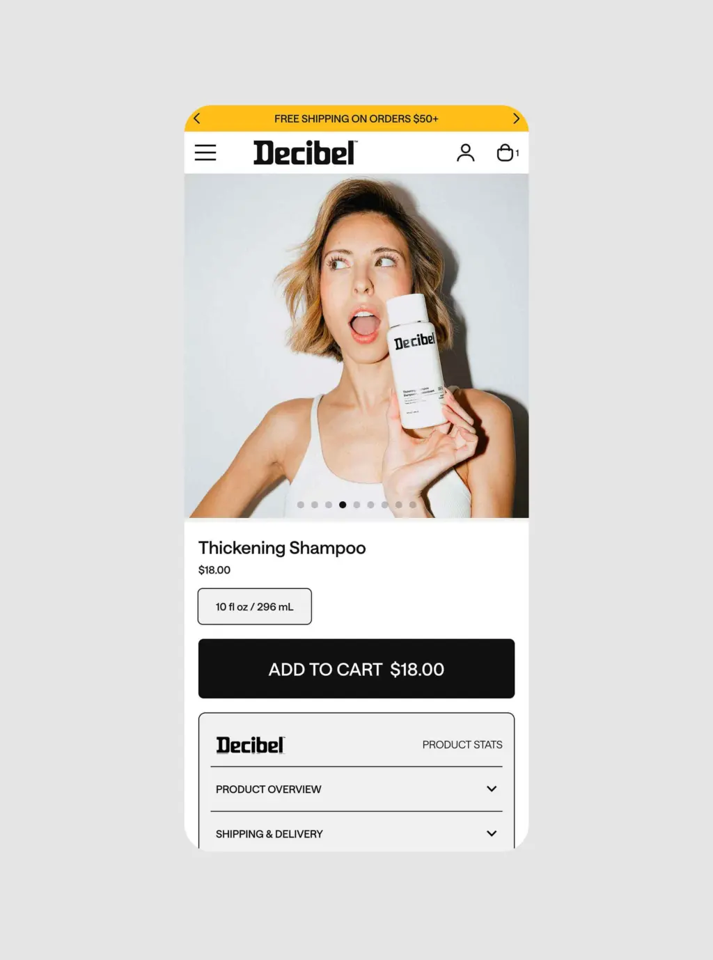 Decibel hair mobile 021
