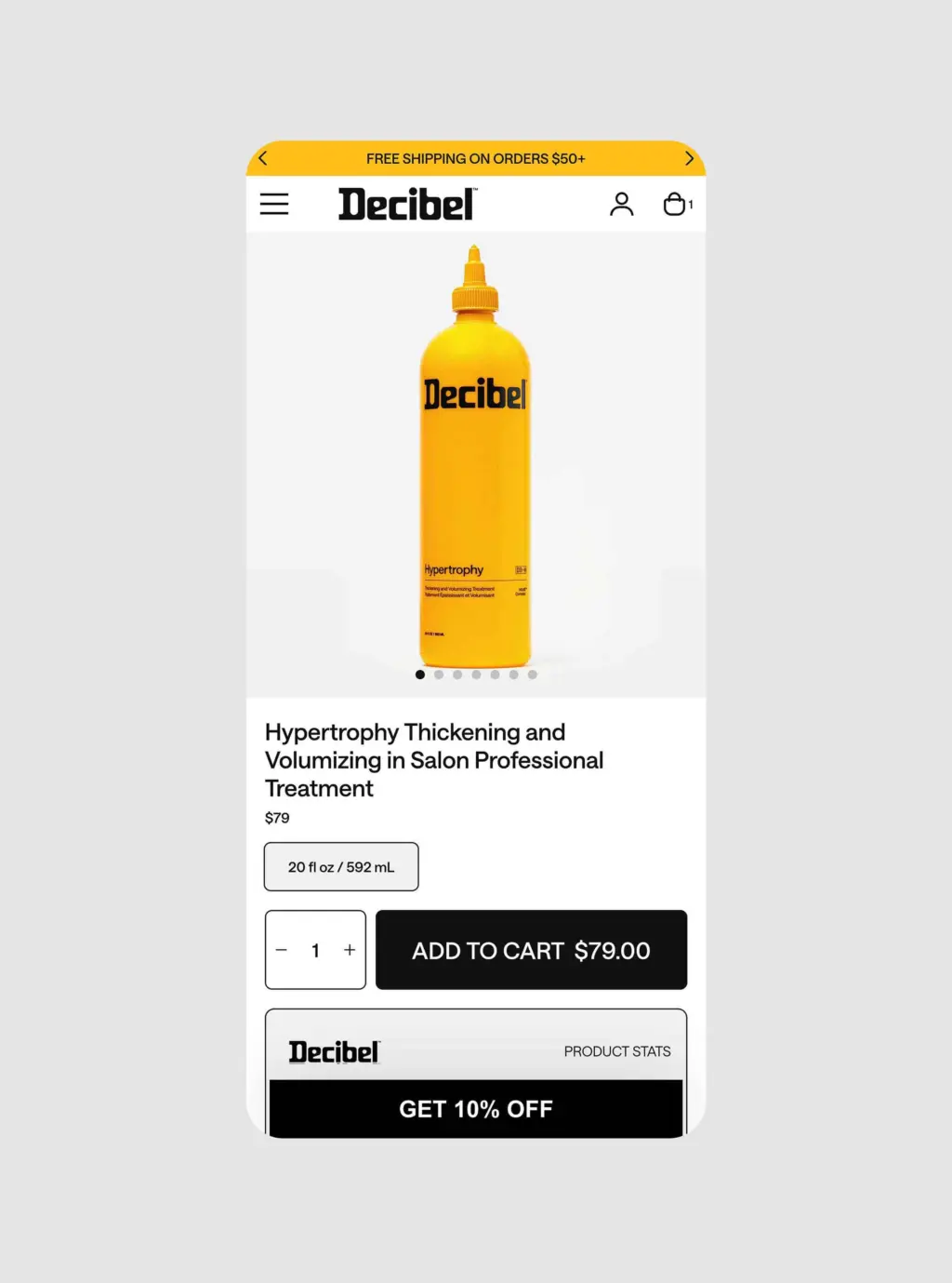 Decibel hair mobile 022