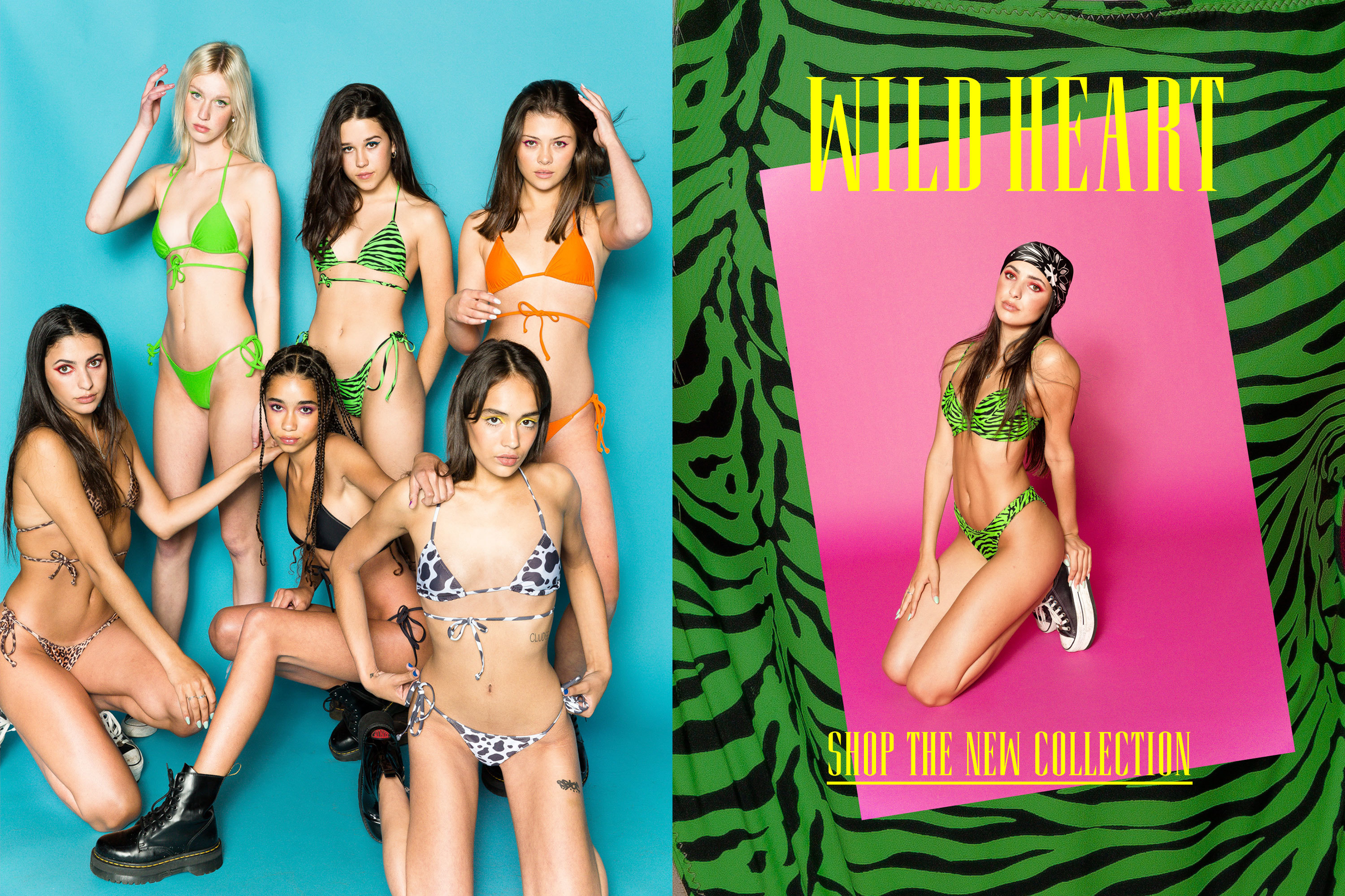 Dipped In Blue Bikinis Just Launched