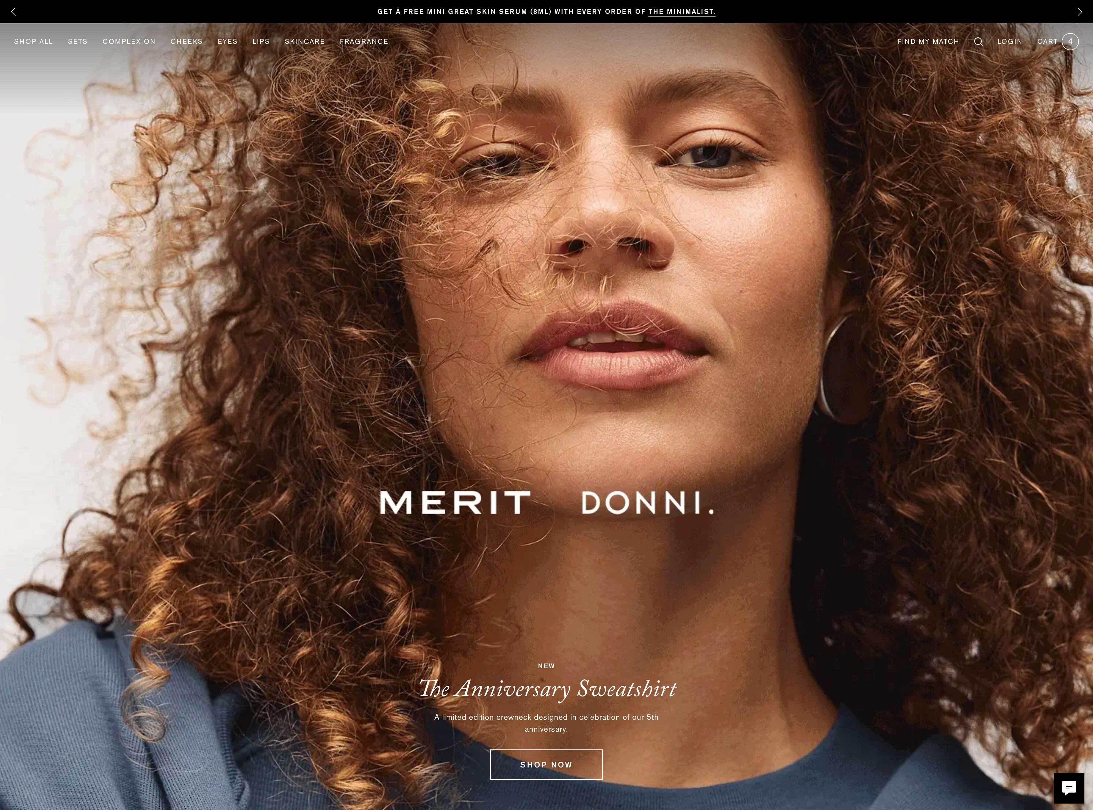 A Masterclass in Brand-Driven Conversion: MERIT Beauty’s Minimalist Approach