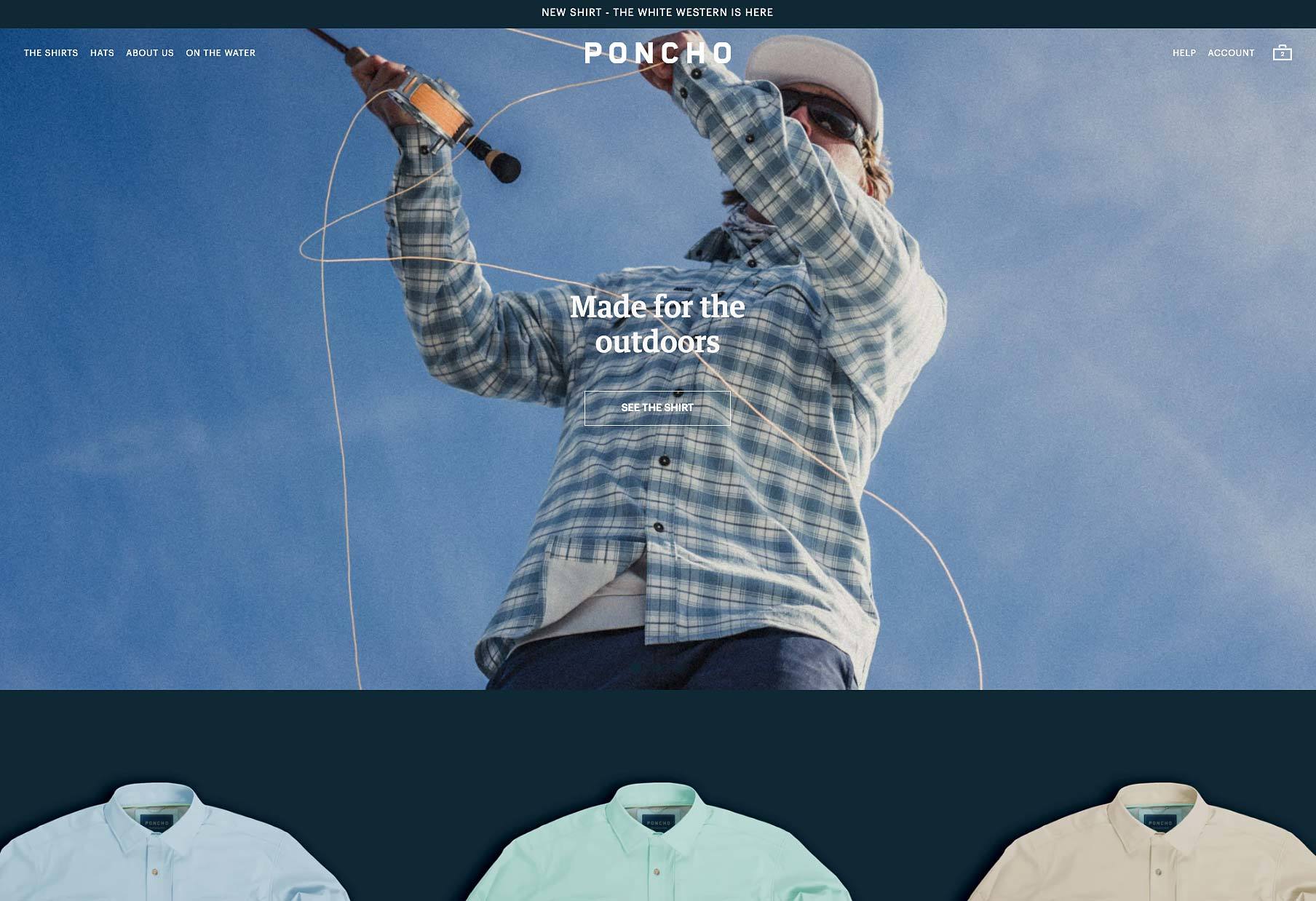 Poncho Outdoors - #1 Shopify Agency