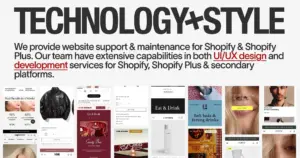 Shrimpton Agency just acquired Technology & Style, Shopify Plus support and maintenance agency
