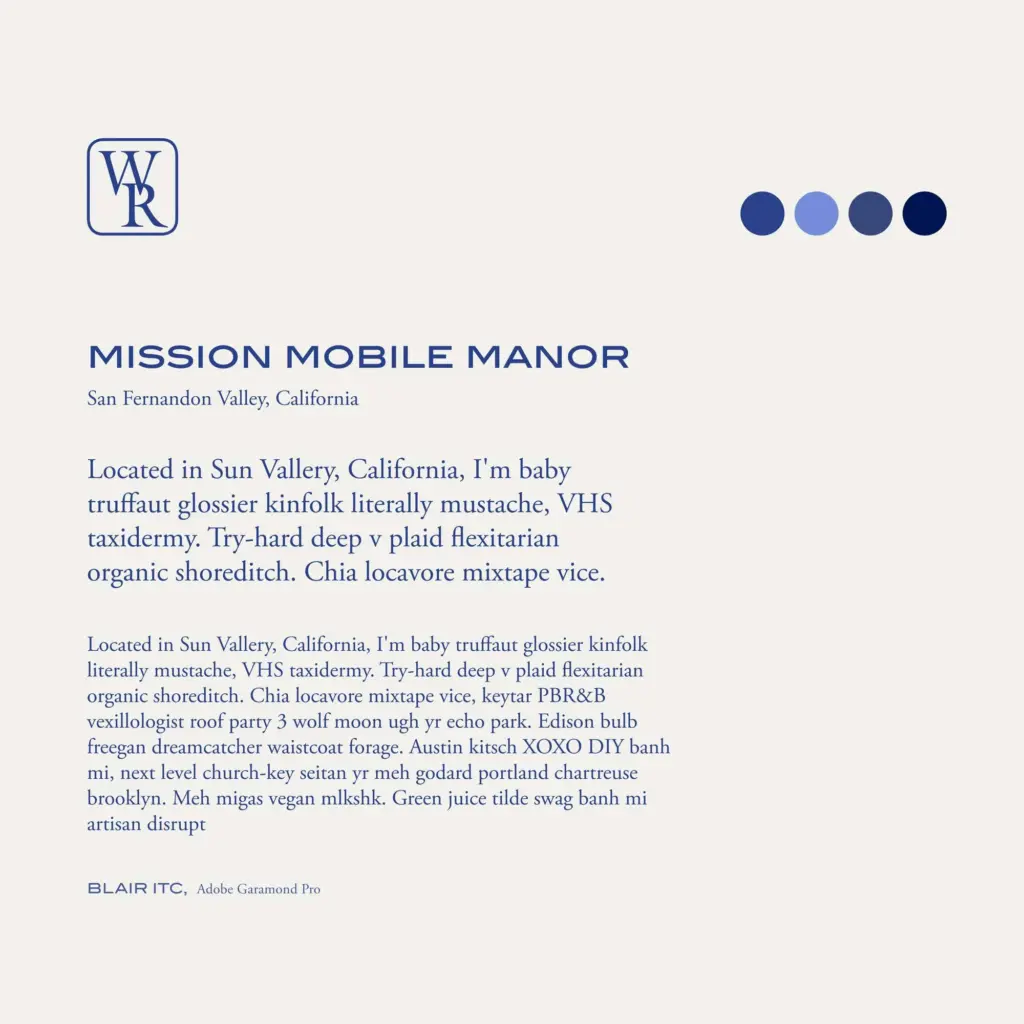 Wilshire Ranch Branding 001