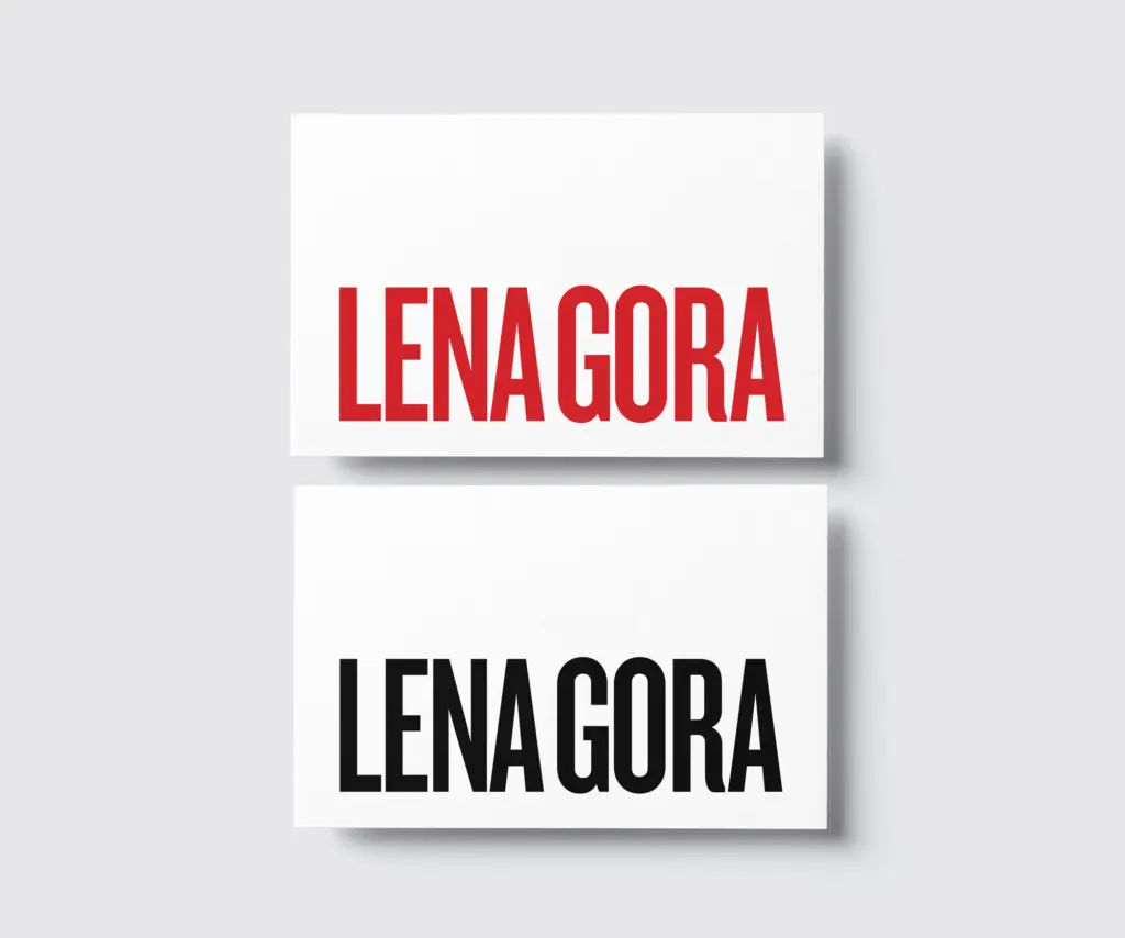Lena Gora Mockup Business Card 02